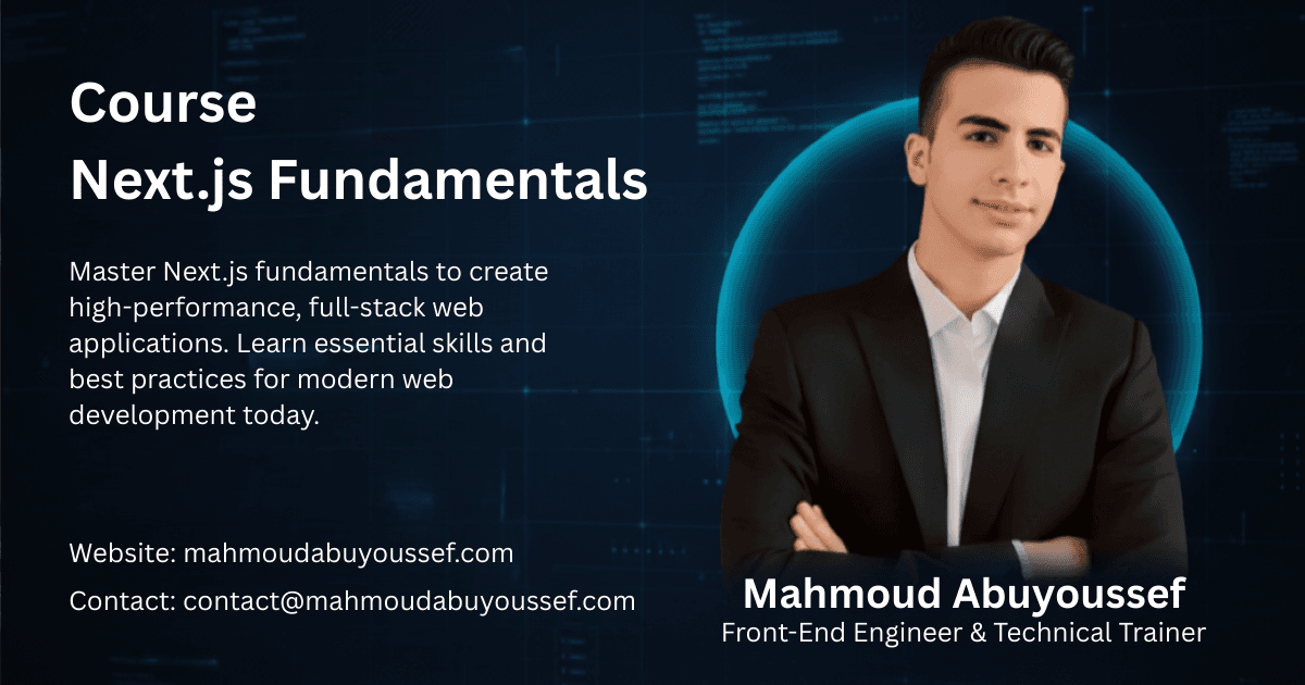 Next.js Fundamentals