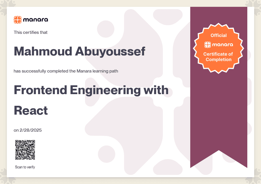 Front-End Engineering With React