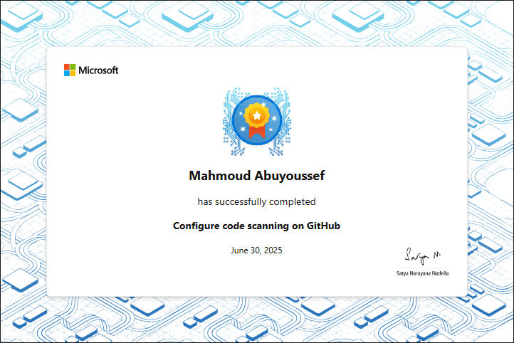 Configure Code Scanning On GitHub