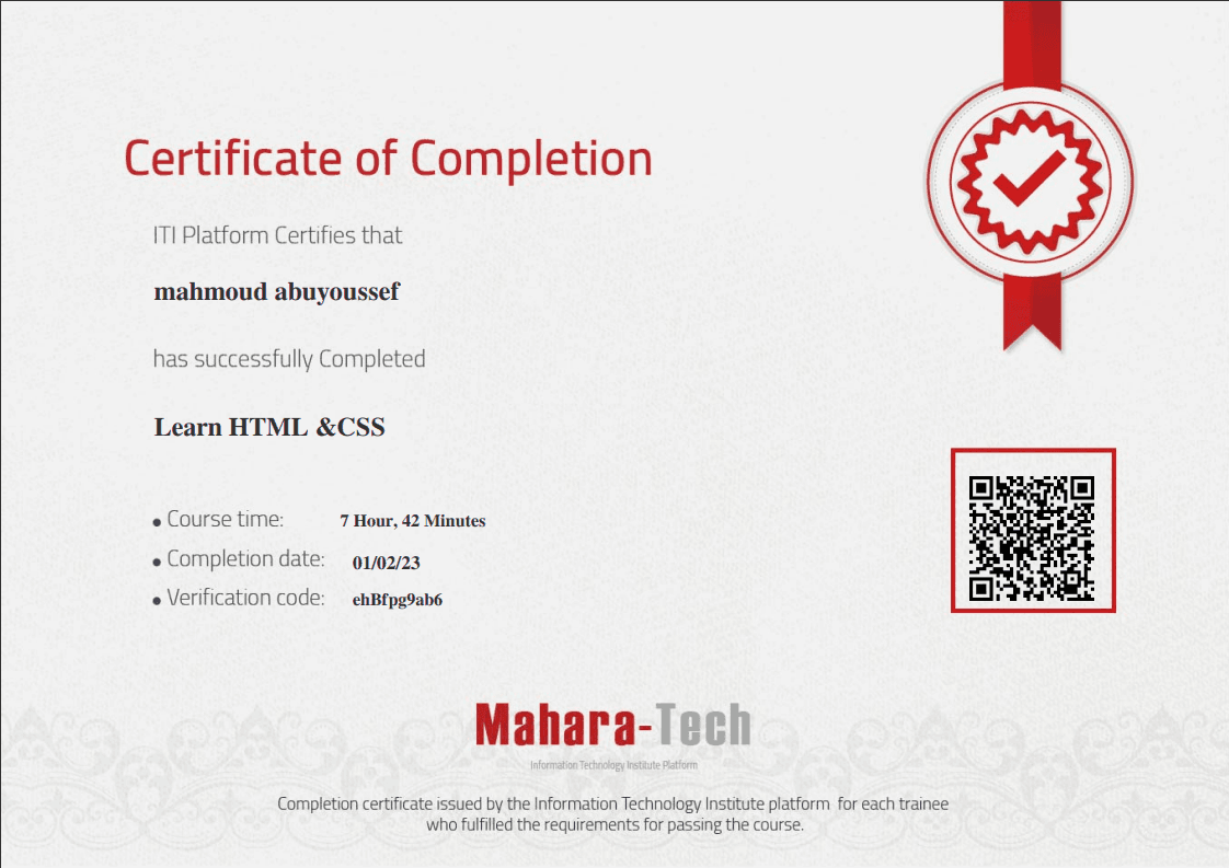 Learn HTML & CSS